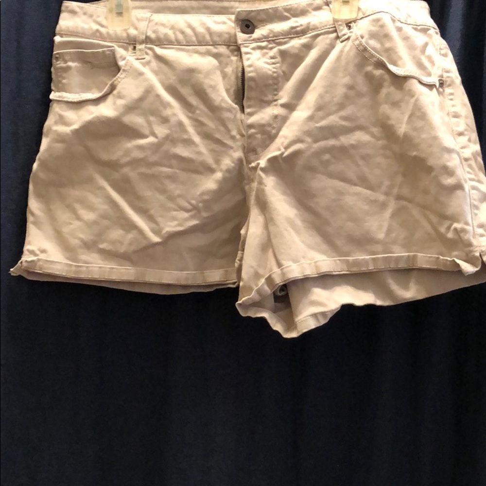 Tan shorts